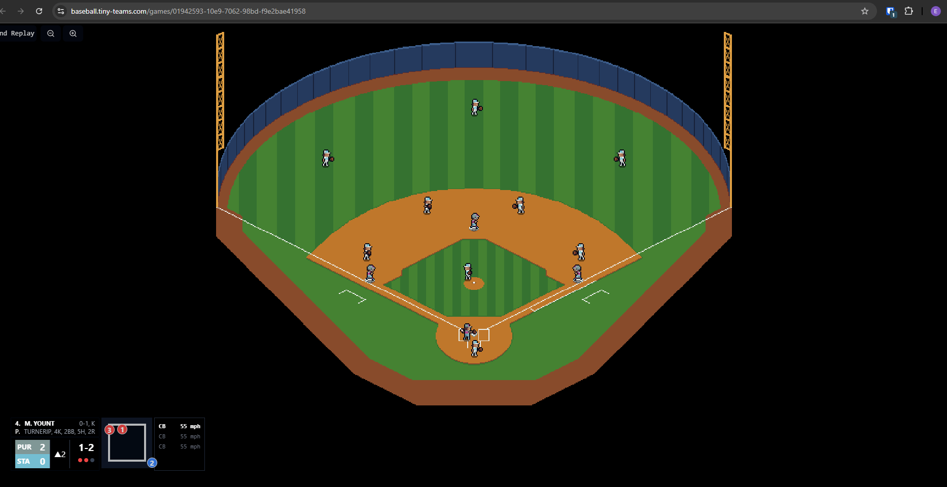 Grand Slam Highlight in Tiny Teams Baseball